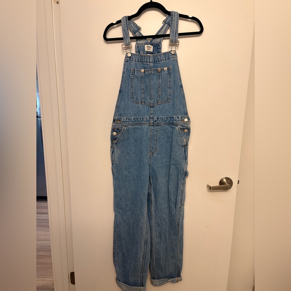 Blue Denim Overalls